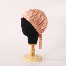 19 mm Bandage bonnet silk bonnet with custom logo wrap silk bonnet